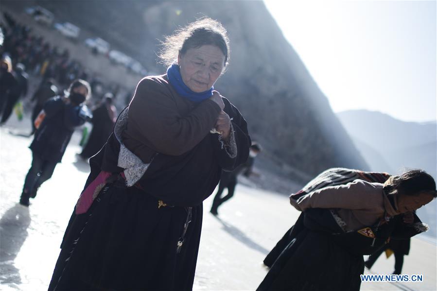 CHINA-QINGHAI-SAND-ICE(CN)