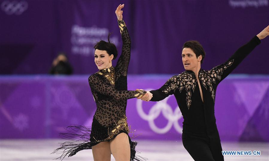 (SP)OLY-SOUTH KOREA-PYEONGCHANG-FIGURE SKATING-ICE DANCE SHORT DANCE