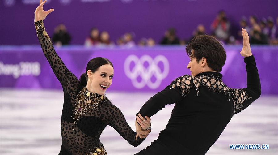 (SP)OLY-SOUTH KOREA-PYEONGCHANG-FIGURE SKATING-ICE DANCE SHORT DANCE