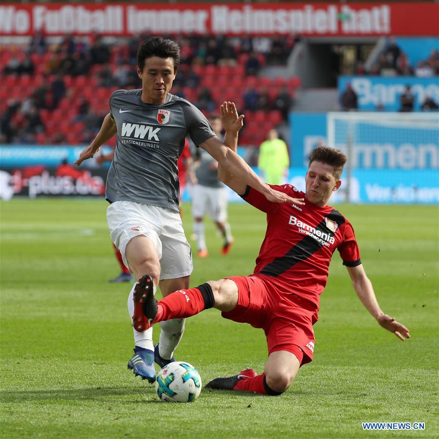 (SP)GERMANY-LEVERKUSEN-SOCCER-BUNDESLIGA-B04 VS FCA