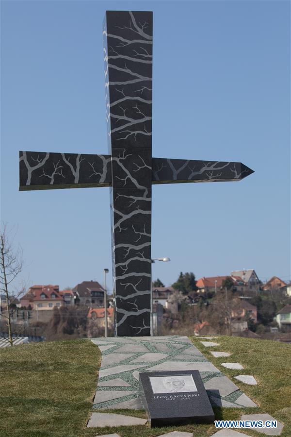 HUNGARY-BUDAPEST-POLAND-SMOLENSK TRAGEDY-MONUMENT-UNVEILING