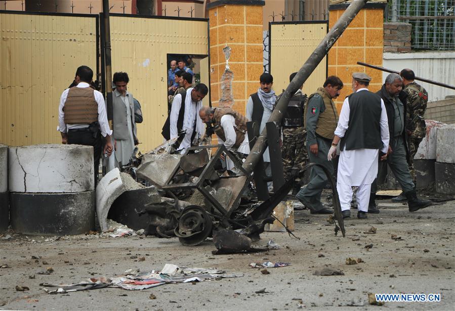 AFGHANISTAN-NANGARHAR-FINANCE DEPARTMENT-ATTACK