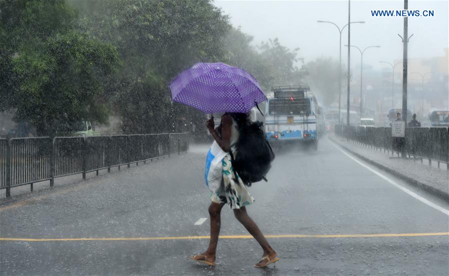 SRI LANKA-WEATHER-HEAVY RAIN