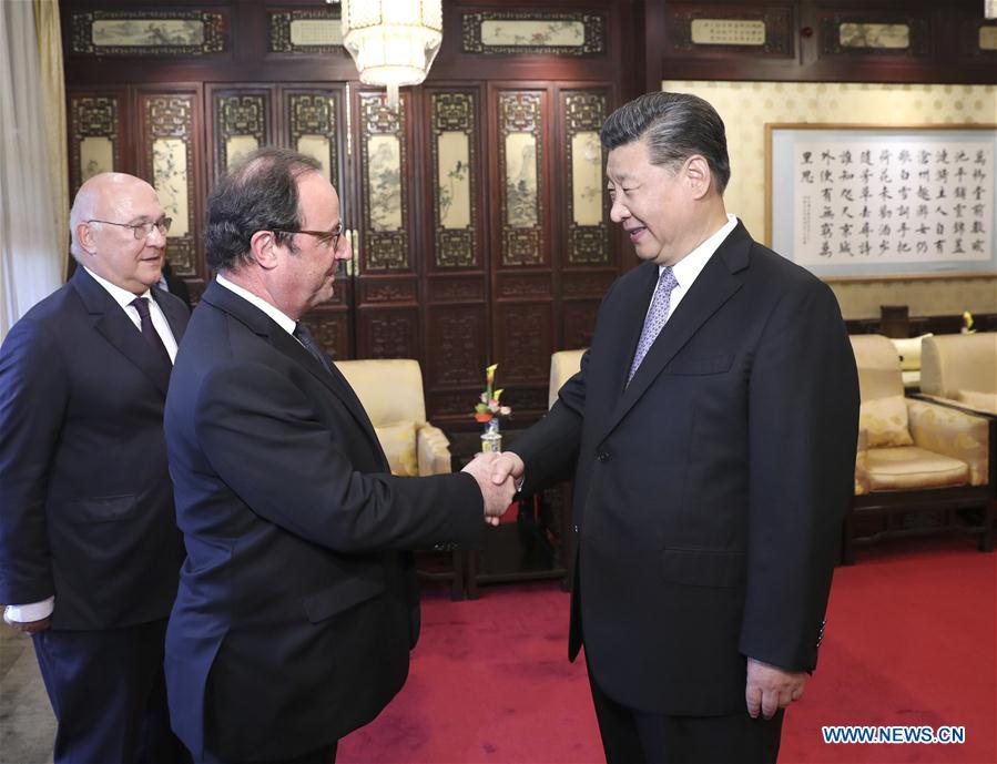 CHINA-BEIJING-XI JINPING-FRANCE-HOLLANDE-MEETING (CN)