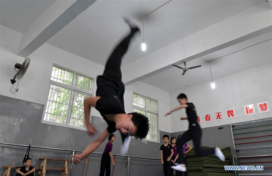 CHINA-JIANGXI-ACROBATICS-CHILDREN-BEGINNER (CN)