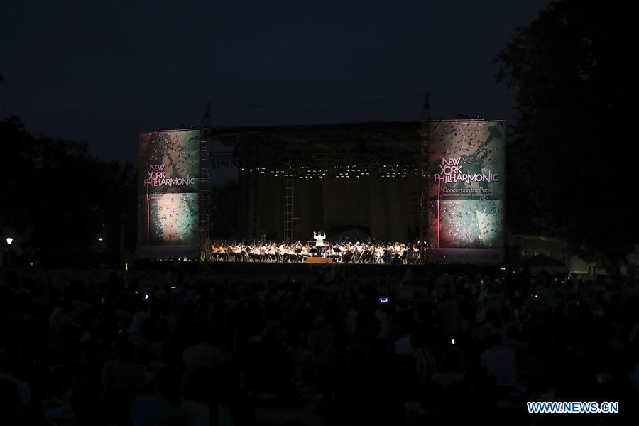 U.S.-NEW YORK-CENTRAL PARK-NEW YORK PHILHARMONIC-OUTDOOR CONCERT