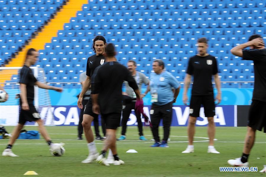 (SP)RUSSIA-ROSTOV-ON-DON-2018 WORLD CUP-URUGUAY-TRAINING