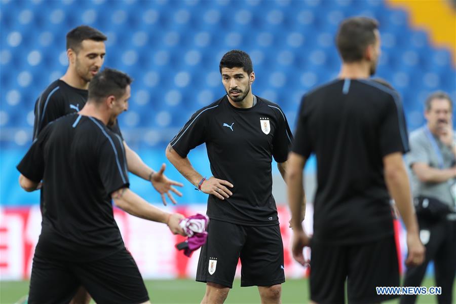 (SP)RUSSIA-ROSTOV-ON-DON-2018 WORLD CUP-URUGUAY-TRAINING