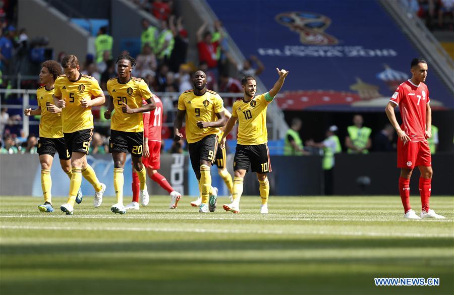 (SP)RUSSIA-MOSCOW-2018 WORLD CUP-GROUP G-BELGIUM VS TUNISIA