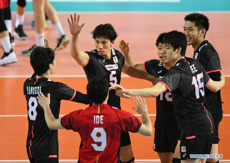 (SP)CHINA-JIANGMEN-VOLLEYBALL-FIVB NATIONS LEAGUE-MEN (CN)