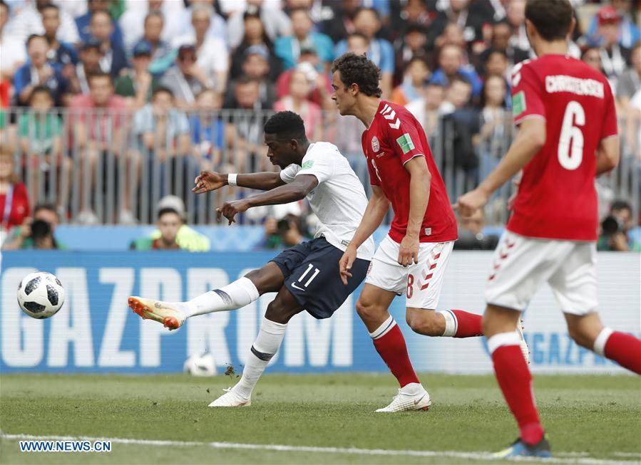 (SP)RUSSIA-MOSCOW-2018 WORLD CUP-GROUP C-DENMARK VS FRANCE