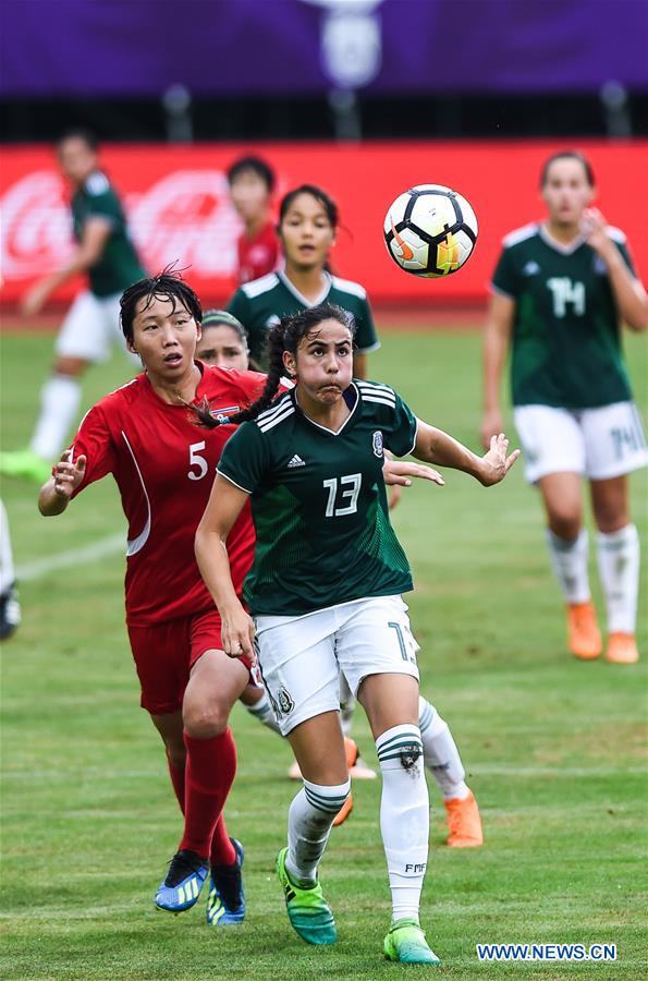 (SP)CHINA-DUYUN-FOOTBALL-INTERNATIONAL WOMEN'S YOUTH