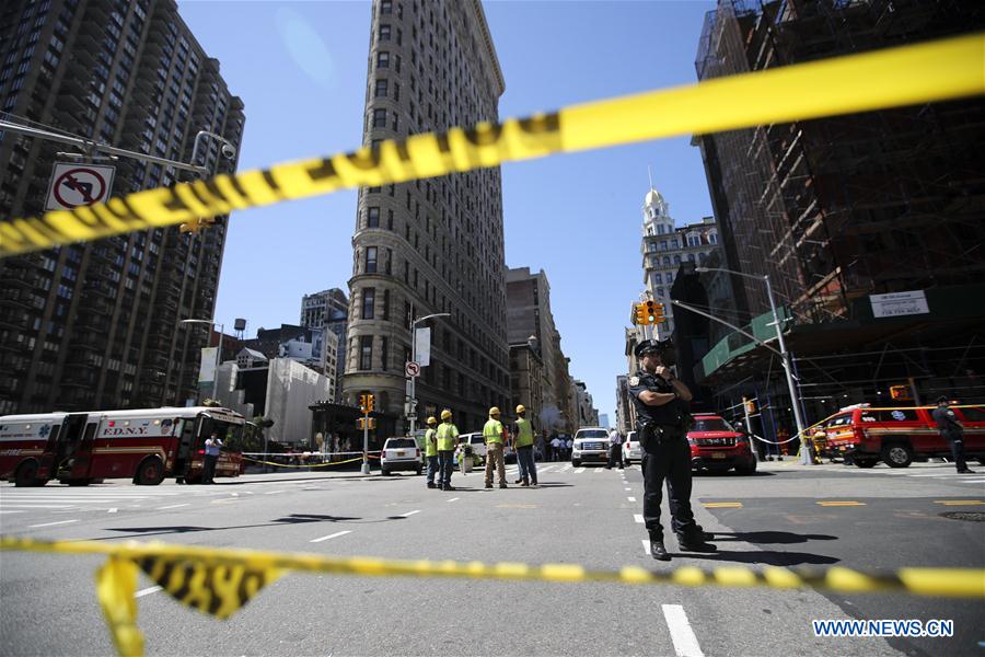 U.S.-NEW YORK-STEAM PIPE EXPLOSION