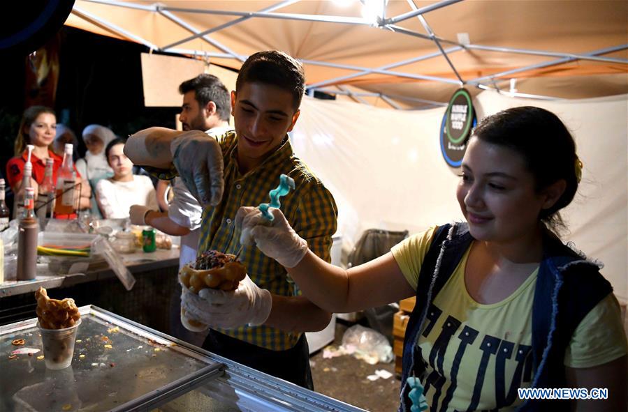 SYRIA-DAMASCUS-FOOD-STREET