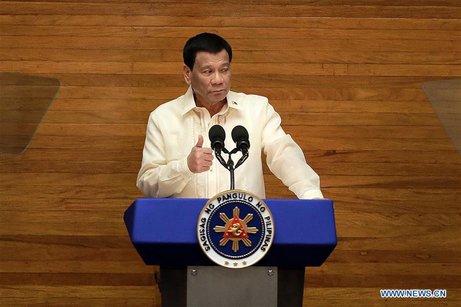 PHILIPPINES-MANILA-DUTERTE-ILLEGAL DRUGS