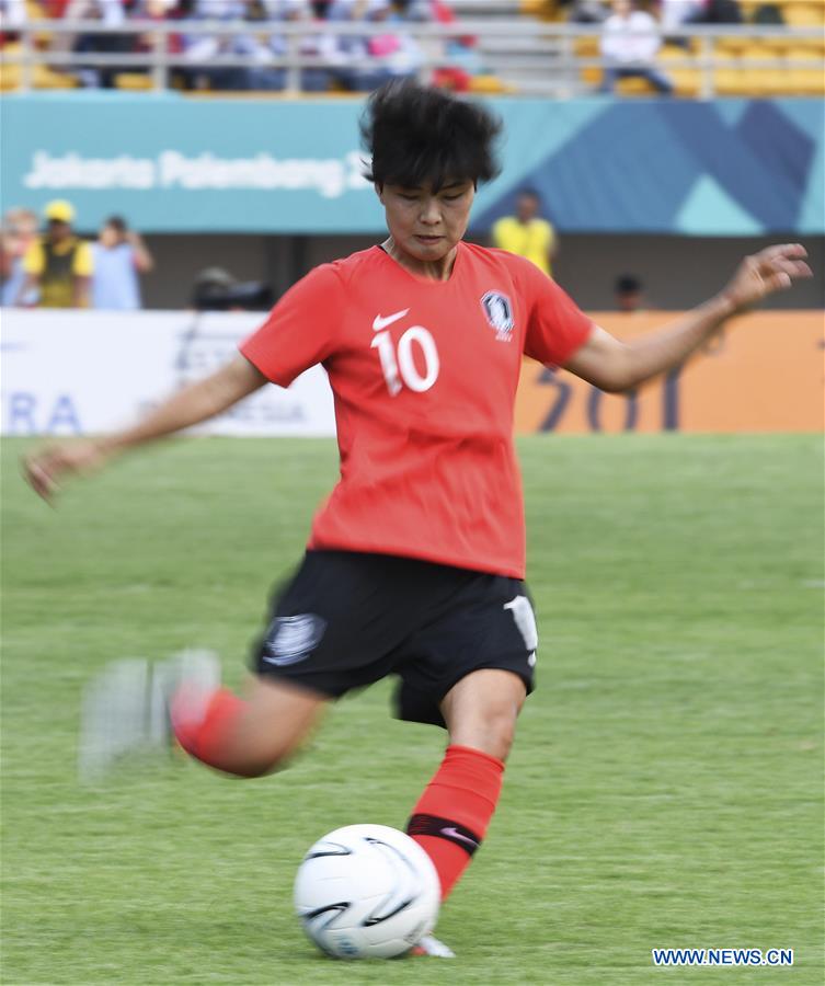 (SP)INDONESIA-PALEMBANG-ASIAN GAMES-FOOTBALL-SOUTH KOREA VS CHINESE TAIPEI