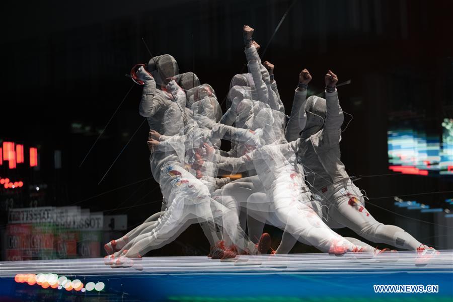 (SP)INDONESIA-JAKARTA-ASIAN GAMES-FENING-WOMEN'S SABRE INDIVIDUAL