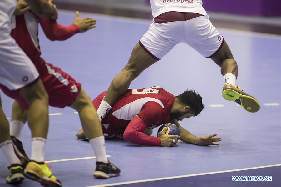 (SP)INDONESIA-JAKARTA-ASIAN GAMES-HANDBALL