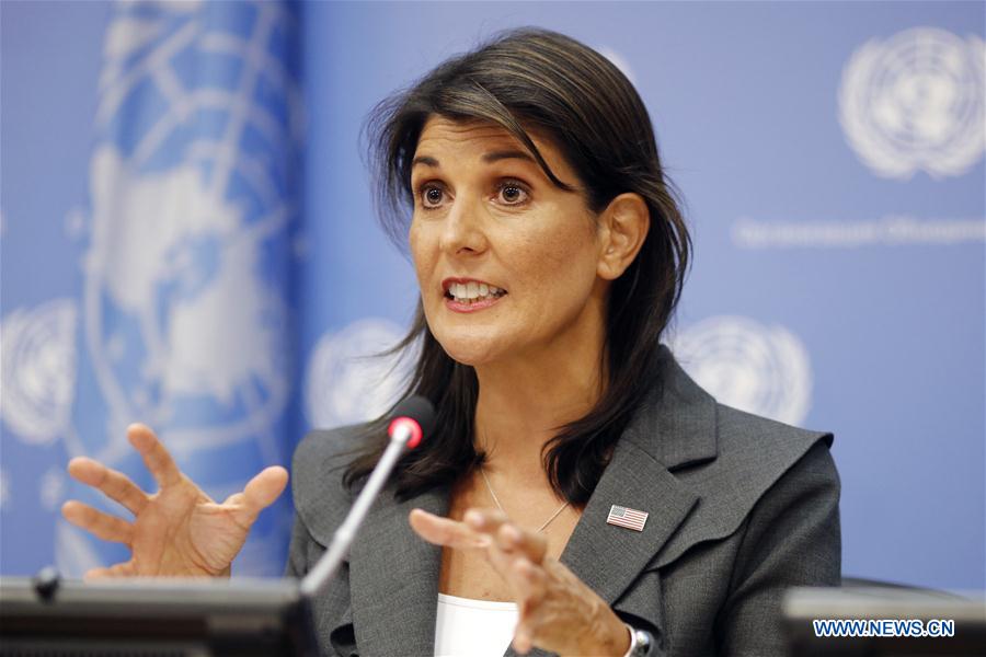 UN-SECURITY COUNCIL-PRESIDENCY-U.S.-NIKKI HALEY