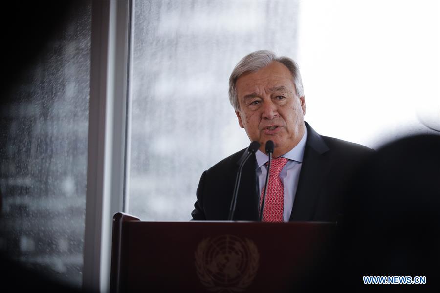 UN-CLIMATE CHANGE-GUTERRES-SPEECH