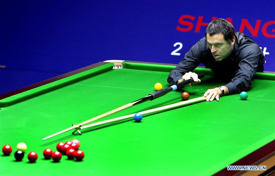 (SP)CHINA-SHANGHAI-SNOOKER-SHANGHAI MASTERS 2018 (CN)