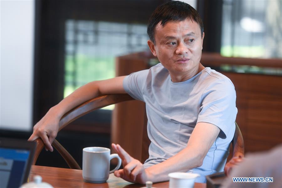 CHINA-ZHEJIANG-HANGZHOU-JACK MA-INTERVIEW(CN)