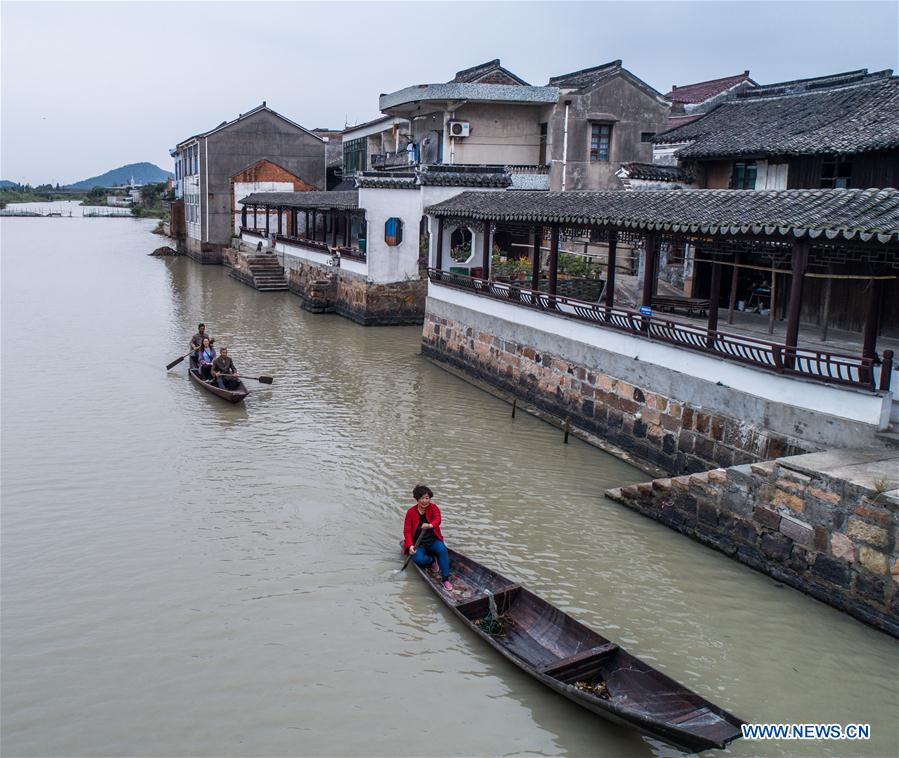 CHINA-HUZHOU-ANCIENT VILLAGE-CONSERVATION (CN)