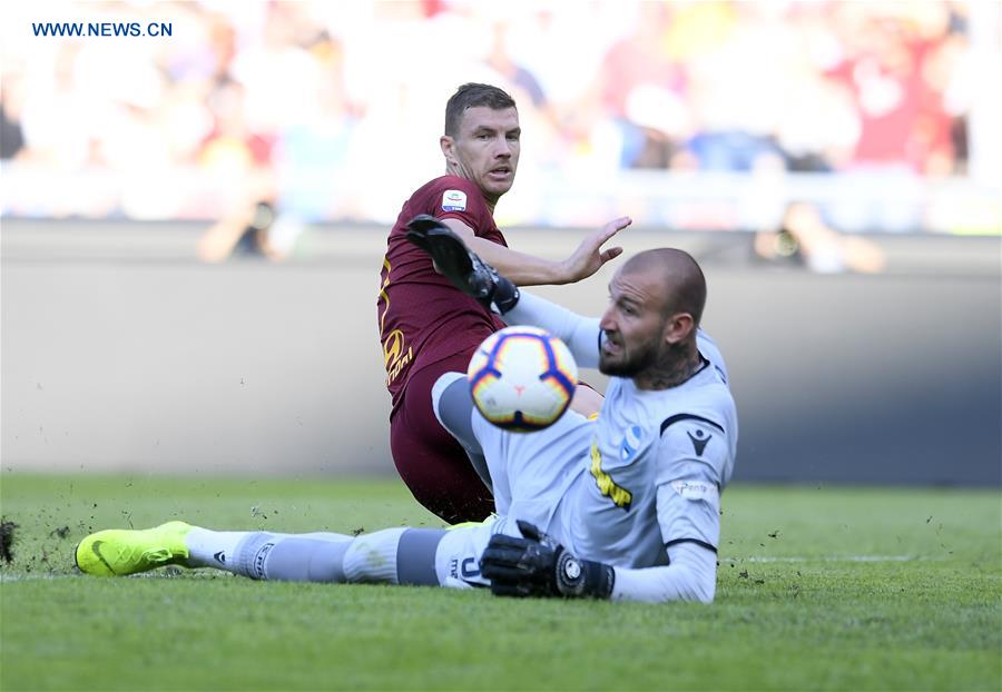 (SP)ITALY-ROME-SOCCER-ITALIAN SERIE A-SPAL VS ROMA