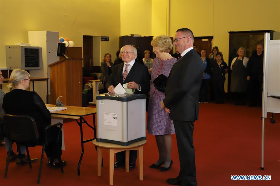 IRELAND-DUBLIN-PRESIDENTIAL ELECTION