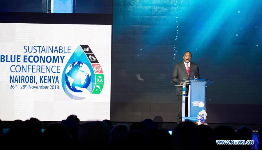 KENYA-NAIROBI-SUSTAINABLE BLUE ECONOMY CONFERENCE-OPENING