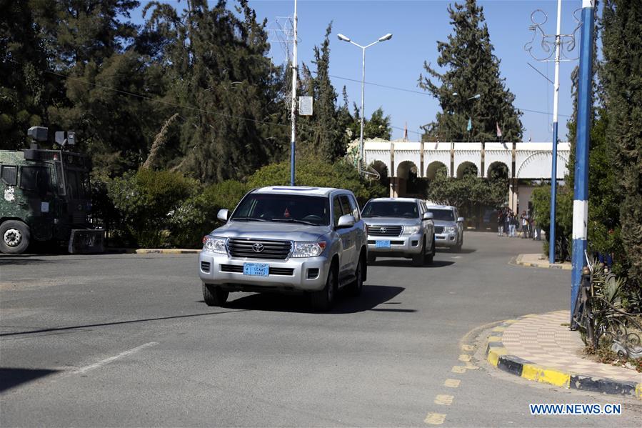 YEMEN-SANAA-UN CHIEF-CAMMAERT-ARRIVAL