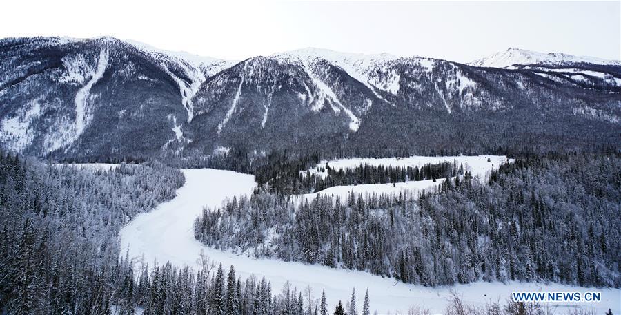 CHINA-XINJIANG-KANAS-WINTER VIEW (CN)