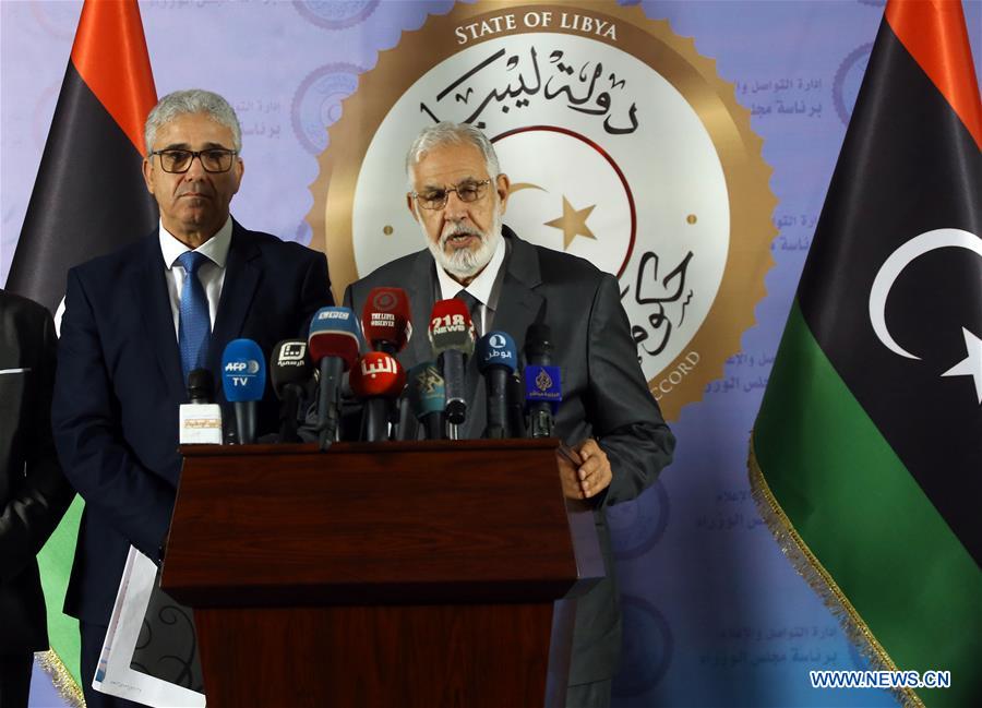 LIBYA-TRIPOLI-ATTACK-UN-BACKED GOVERNMENT-CONDEMNATION 