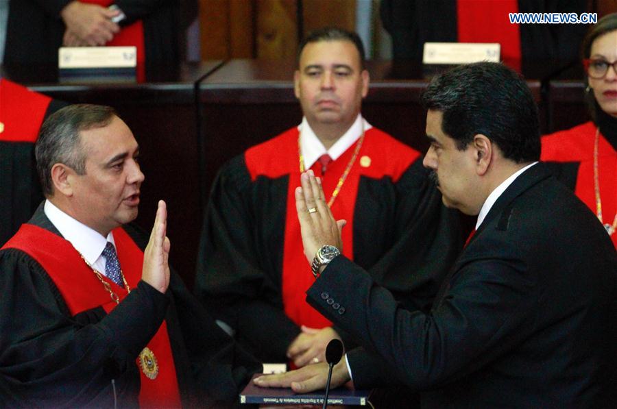 VENEZUELA-CARACAS-NICOLAS MADURO-PRESIDENTIAL INAUGURATION