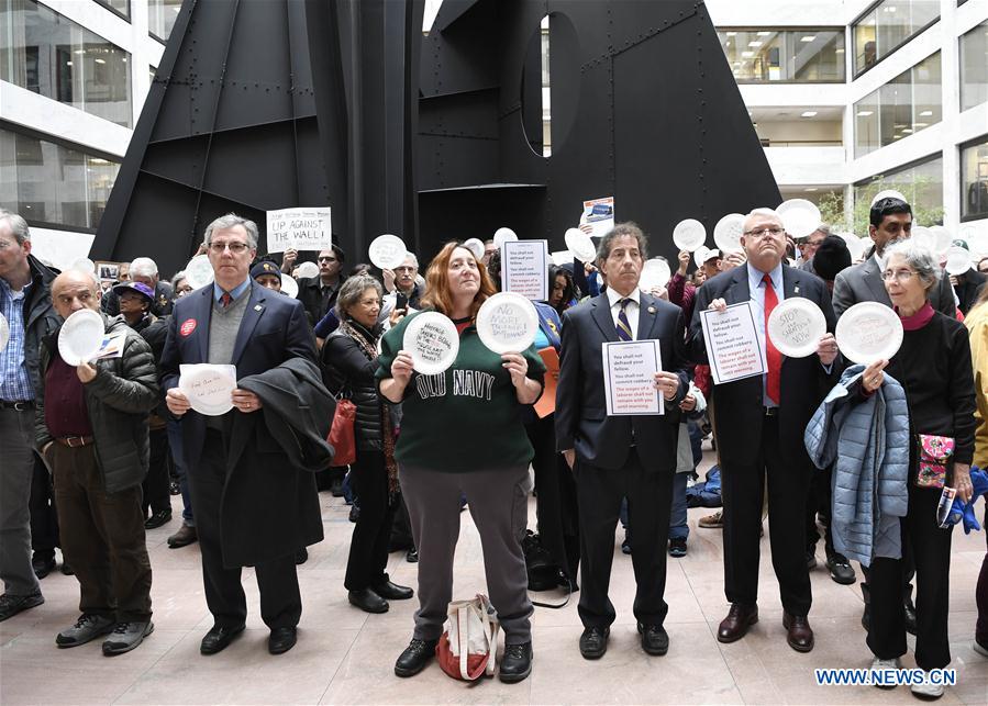 U.S.-WASHINGTON D.C.-PARTIAL GOVERNMENT SHUTDOWN-PROTEST