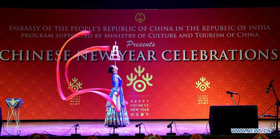 INDIA-NEW DELHI-CHINESE NEW YEAR-CELEBRATION