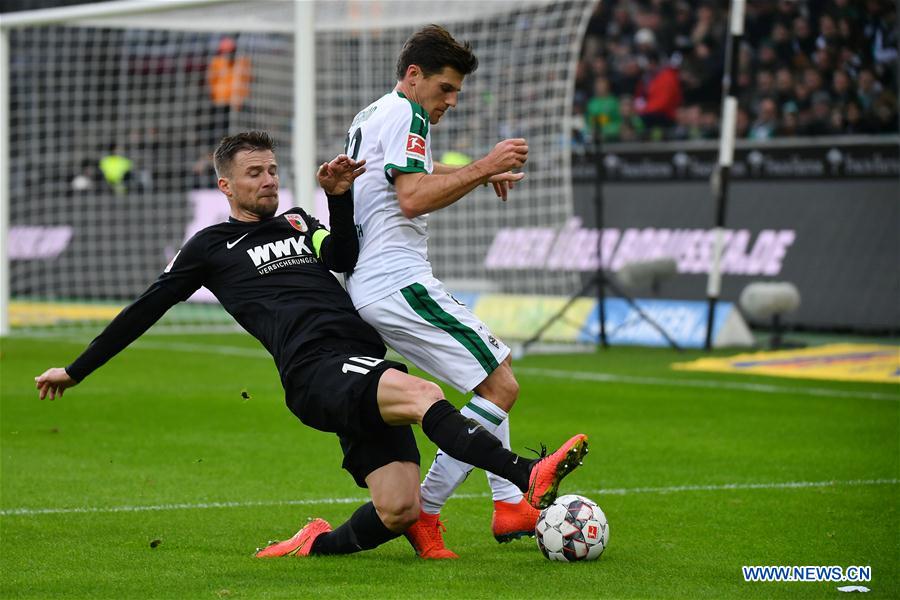 (SP)GERMANY-MOENCHENGLADBACH-SOCCER-BUNDESLIGA-MOENCHENGLADBACH VS AUGSBURG