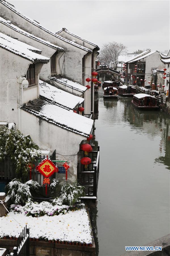 #CHINA-JIANGSU-SNOW (CN)