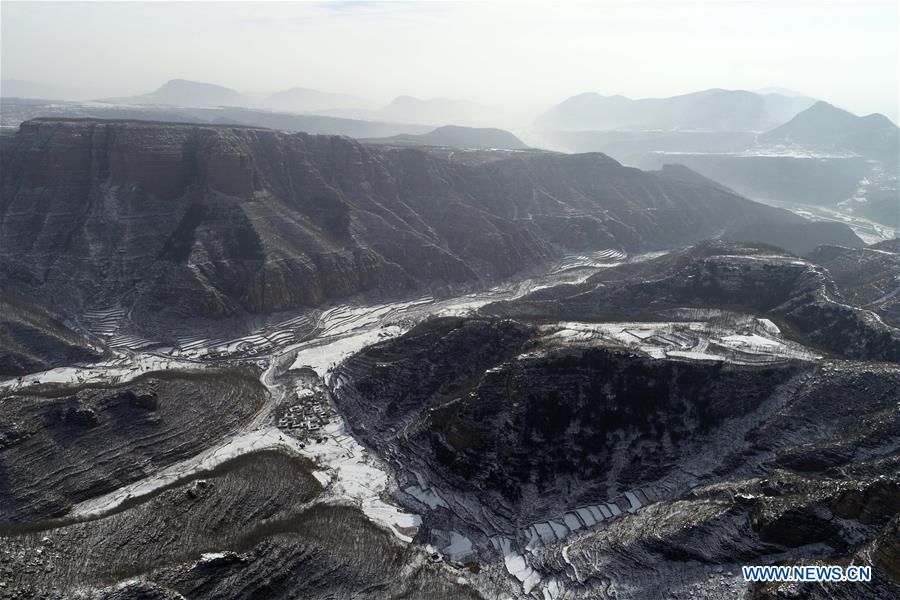 #CHINA-HEBEI-TAIHANG MOUNTAIN-SNOW SCENERY (CN)