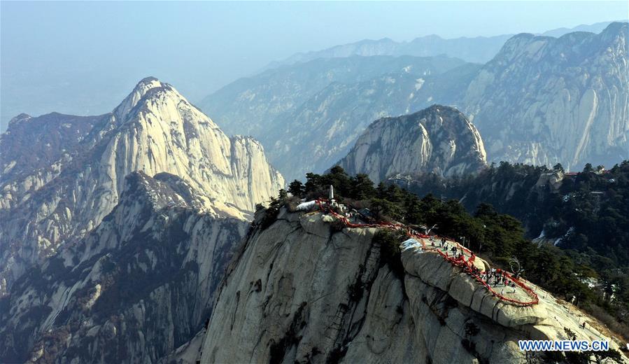 CHINA-XI'AN-MOUNT HUASHAN-TOURISM-BOOM (CN)