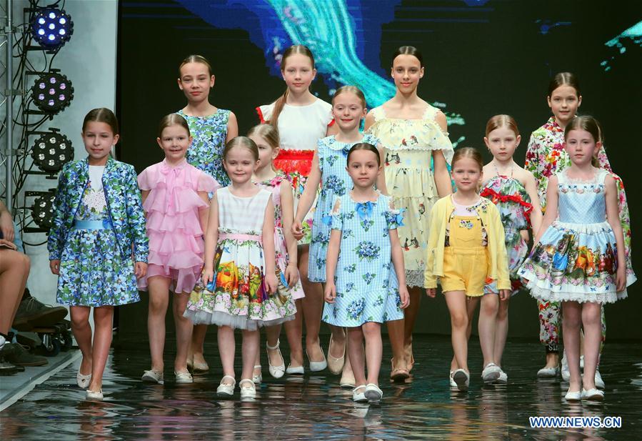 BELARUS-MINSK-FASHION WEEK-KIDS