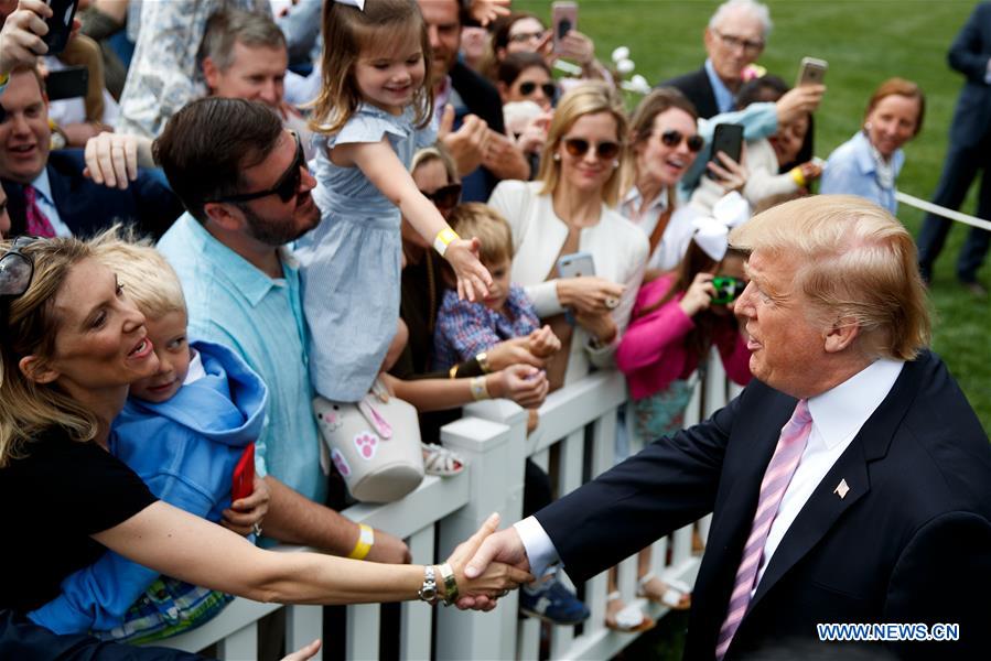 U.S.-WASHINGTON D.C.-WHITE HOUSE-EASTER EGG ROLL