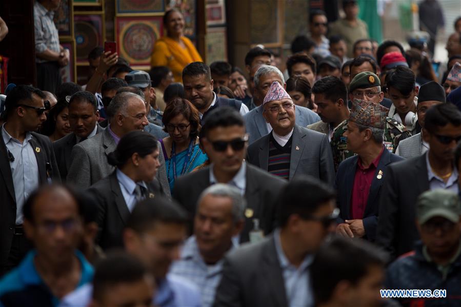 NEPAL-KATHMANDU-PM-EARTHQUAKE-4TH ANNIVERSARY