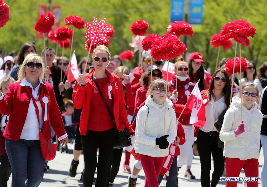 U.S.-CHICAGO-PARADE-POLISH CONSTITUTION DAY 