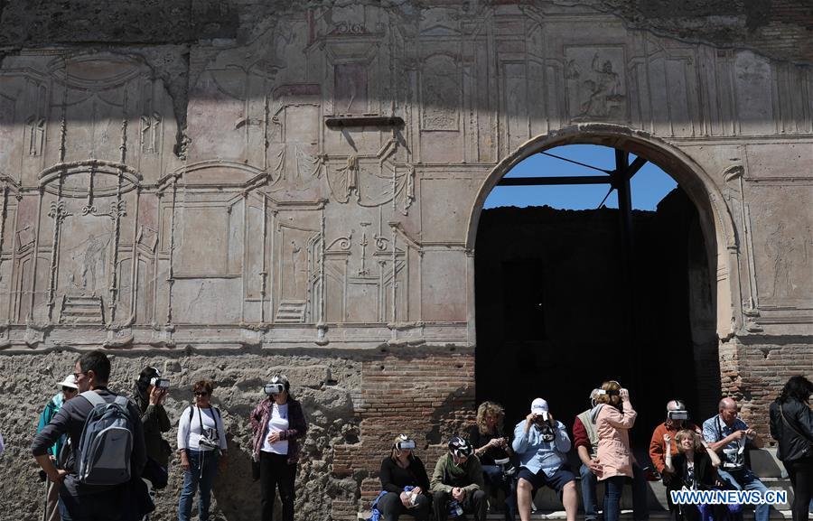 ITALY-CULTURE-ARCHAEOLOGY-POMPEII