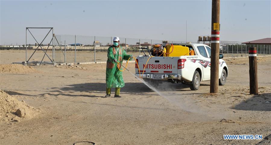 KUWAIT-AHMADI GOVERNORATE-LOCUSTS-PESTICIDE SPRAYING CAMPAIGN