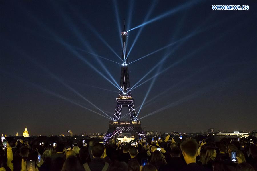 FRANCE-PARIS-EIFFEL TOWER-ANNIVERSARY