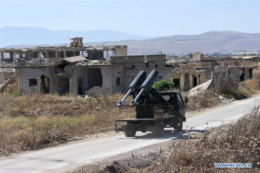 SYRIA-HAMA-TOWN-RECAPTURE