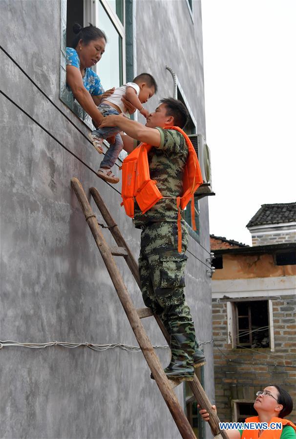 CHINA-JIANGXI-YONGXIN COUNTY-HEAVY RAIN-FLOOD (CN) 