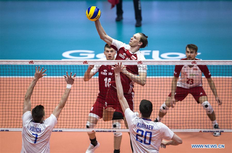 (SP)IRAN-URMIA-FIVB VOLLEYBALL LEAGUE-RUSSIA VS POLAND